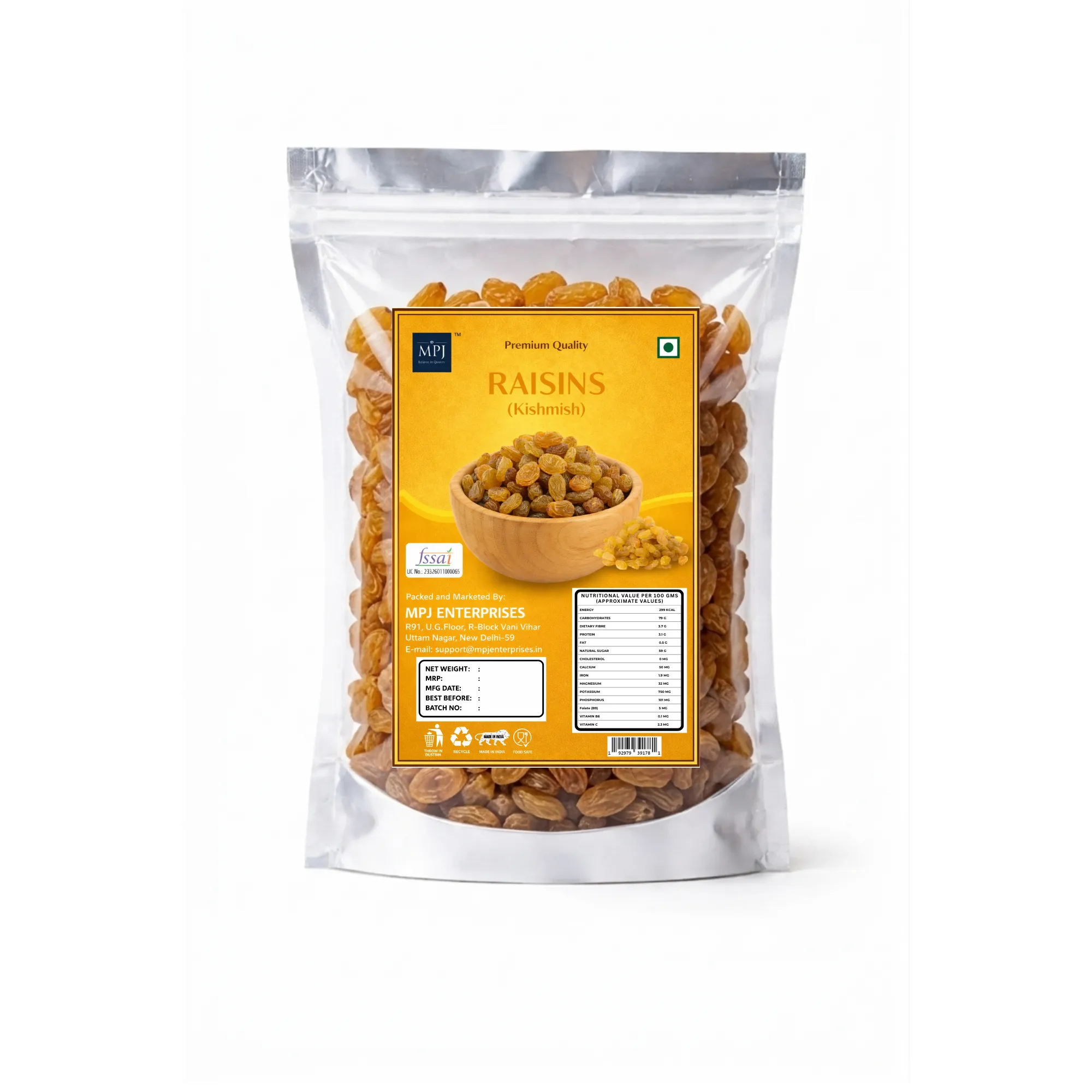 Raisins | MPJ Enterprises